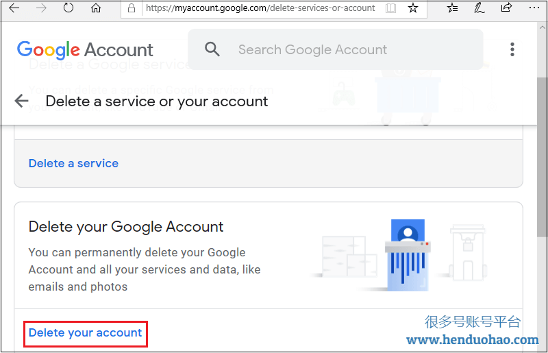 如何删除 Gmail 帐户
