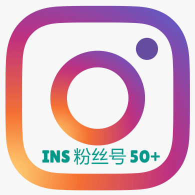 Instagram粉丝号（50+）